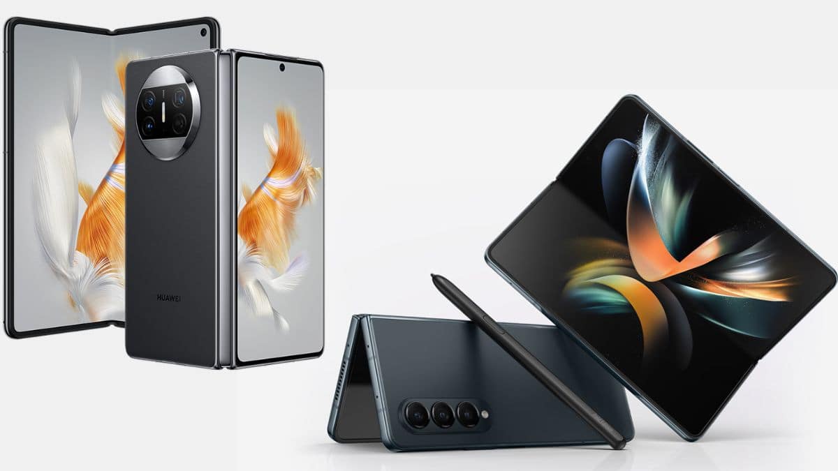 مقارنة شاملة بين هاتفي هواوي Mate X3 القابل للطي وGalaxy Z fold4