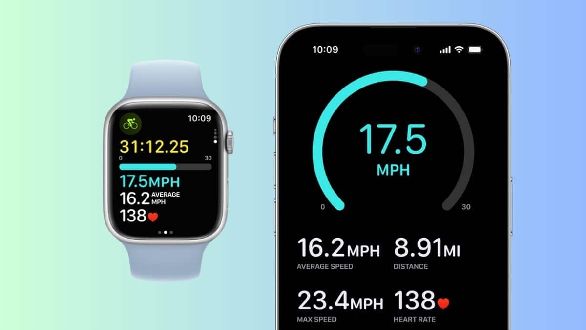 كيفية تتبع نشاط ركوب الدراجات مباشرة في آيفون في نظام iOS 17