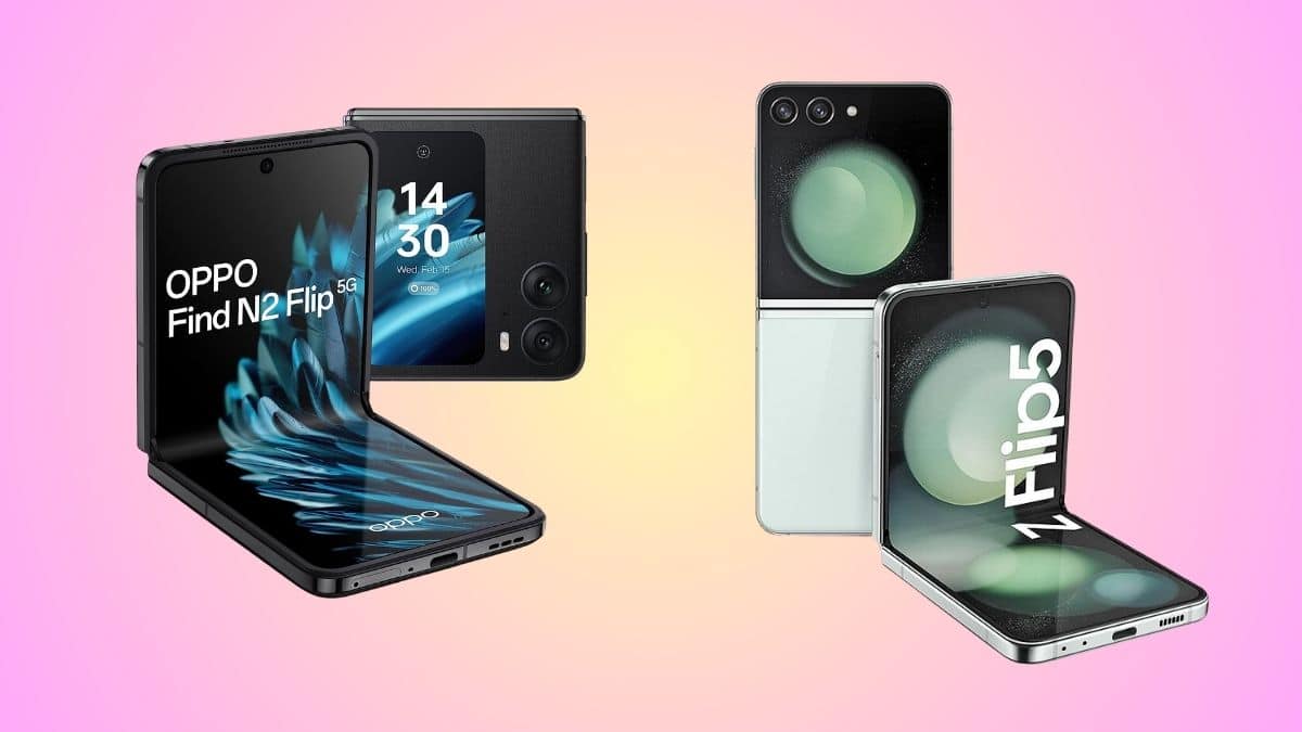 مقارنة بين هاتفي Galaxy Z Flip5 من سامسونج و OPPO Find N2 Flip