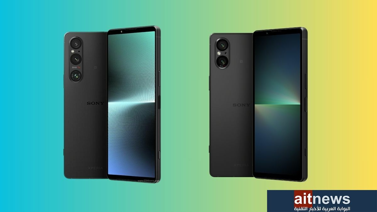 مقارنة بين هاتفي سوني Xperia 5 V و Xperia 1 V