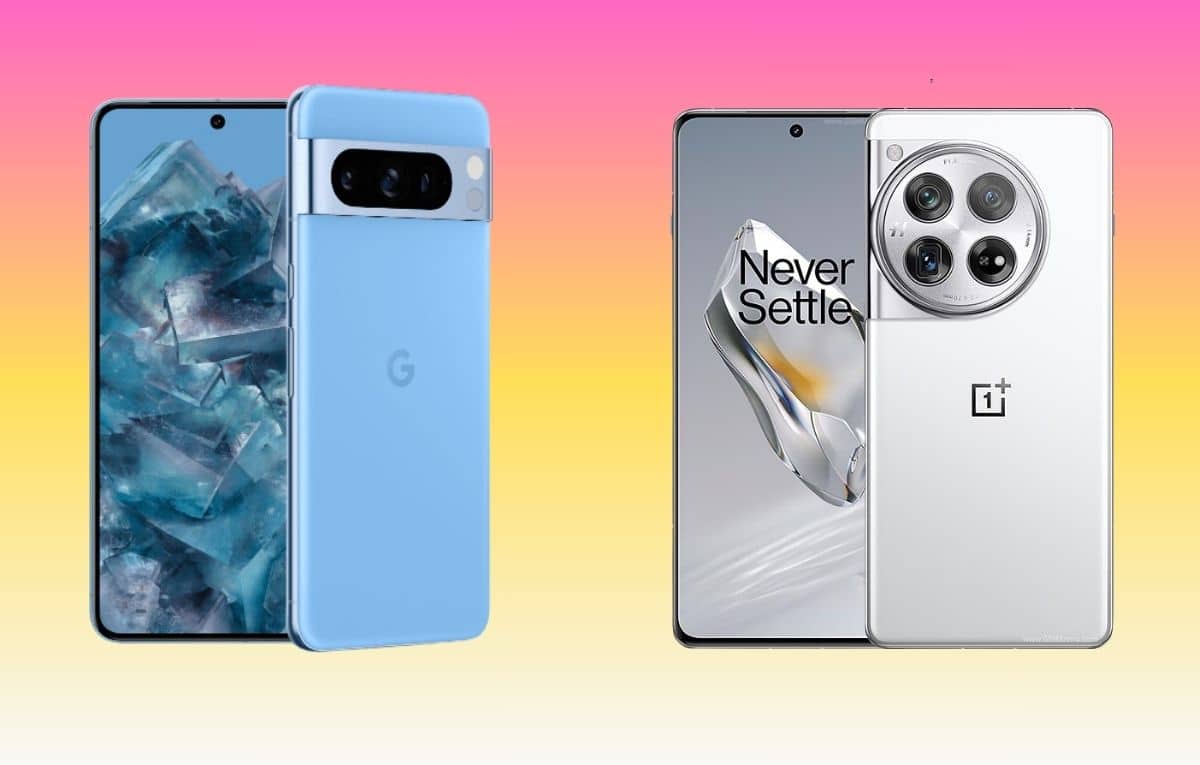مقارنة شاملة بين هاتفي OnePlus 12 و Pixel 8 Pro