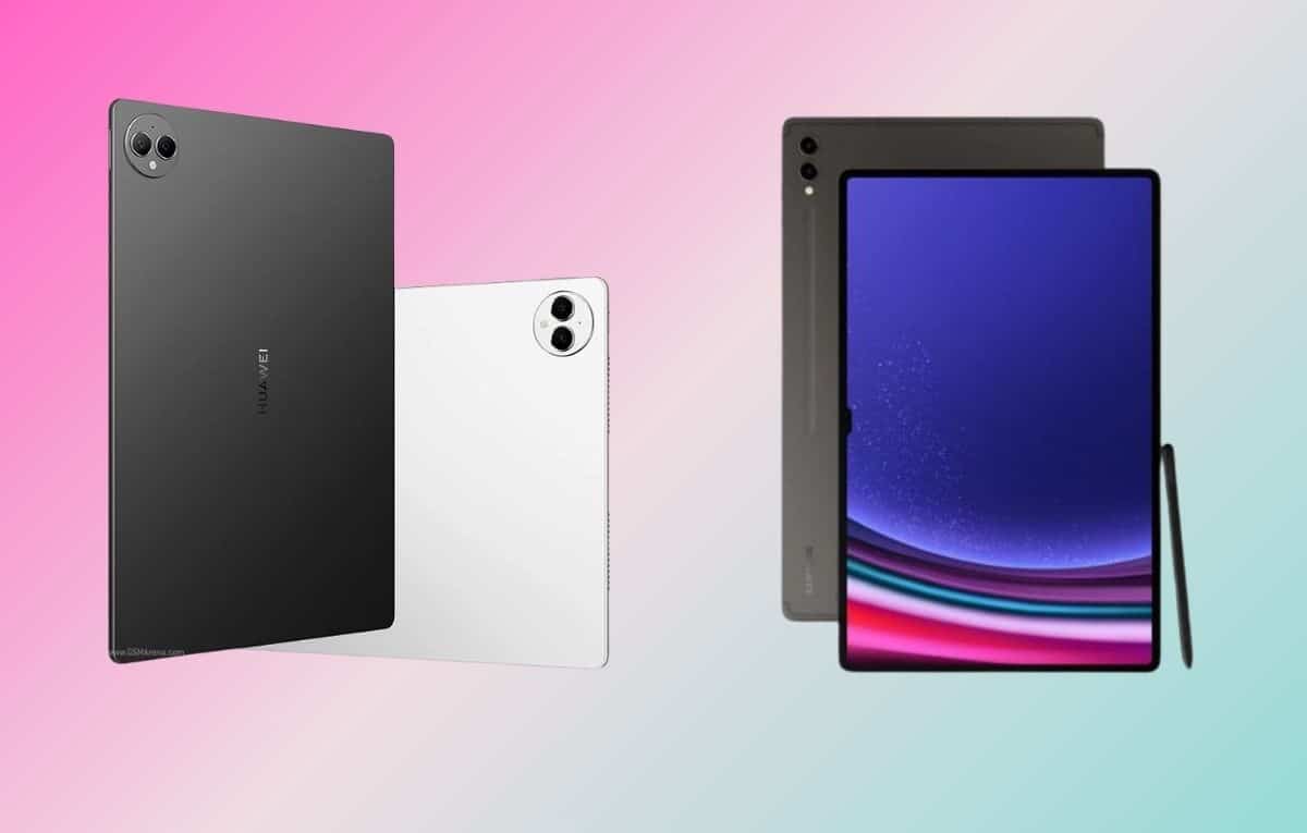 مقارنة بين جهازي MatePad Pro 13.2 من هواوي و Galaxy Tab S9 Ultra من سامسونج