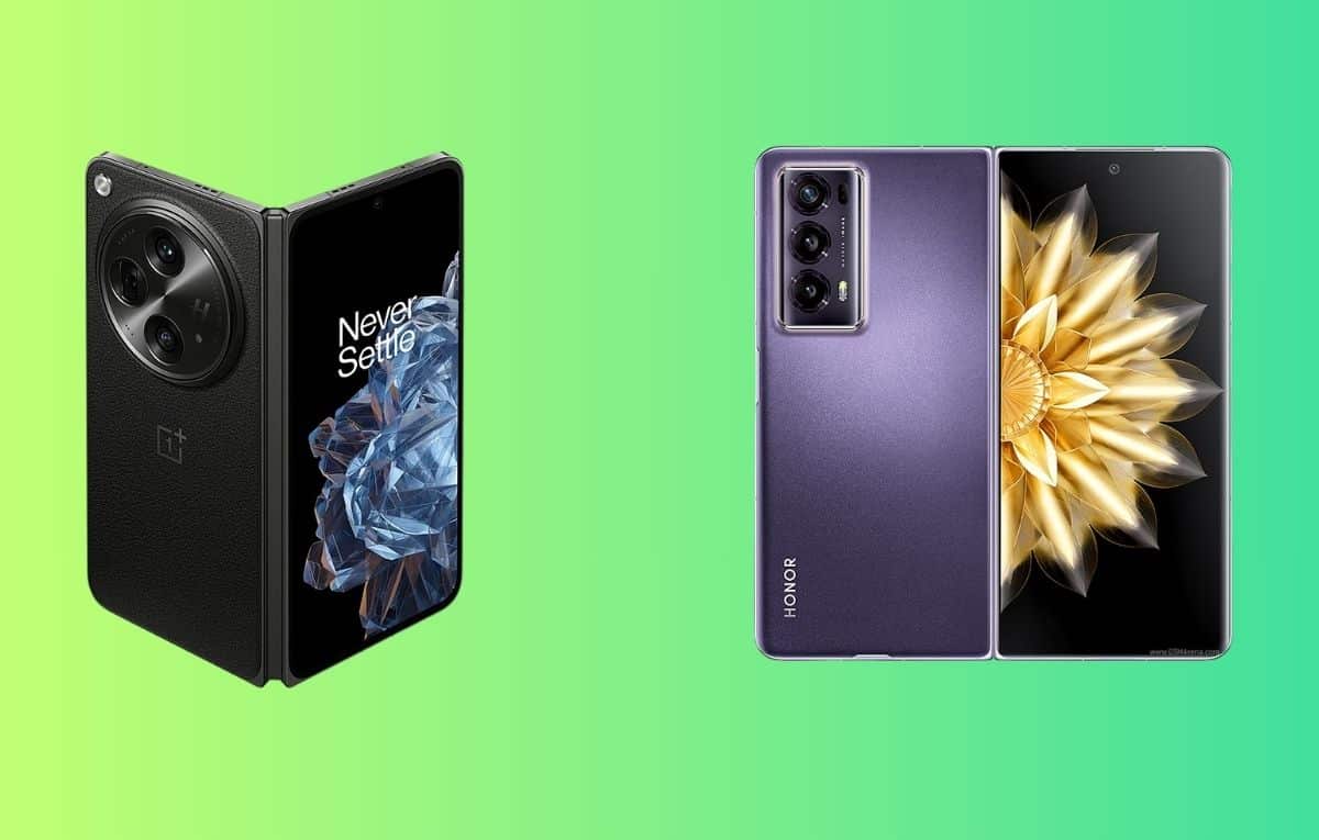 مقارنة بين هاتفي Honor Magic V2 و OnePlus Open