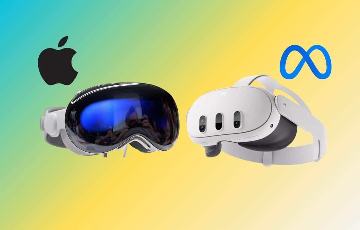 مقارنة بين نظارتي Apple Vision Pro و Meta Quest 3