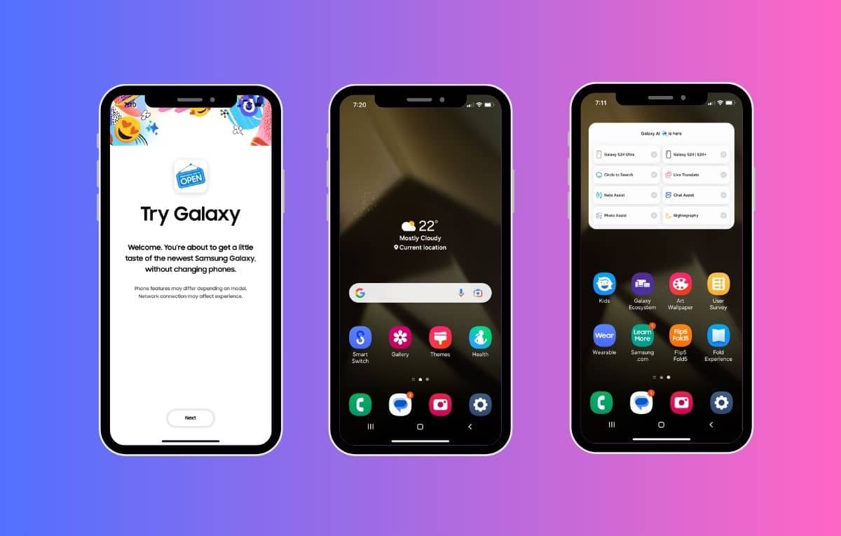 كيف يمكنك تجربة مزايا Galaxy AI في أي هاتف يعمل بنظام أندرويد أو iOS؟