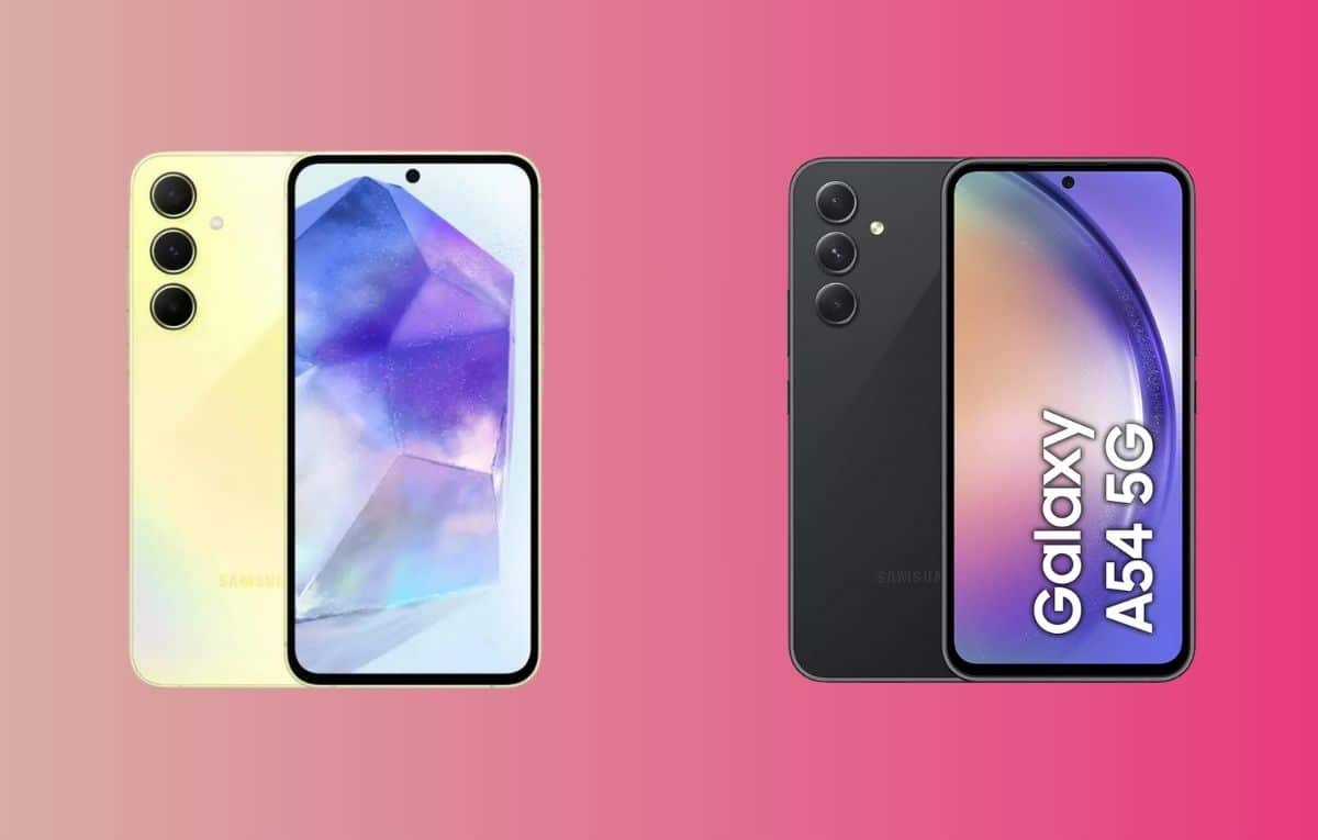 مقارنة بين هاتفي سامسونج Galaxy A55 و Galaxy A54