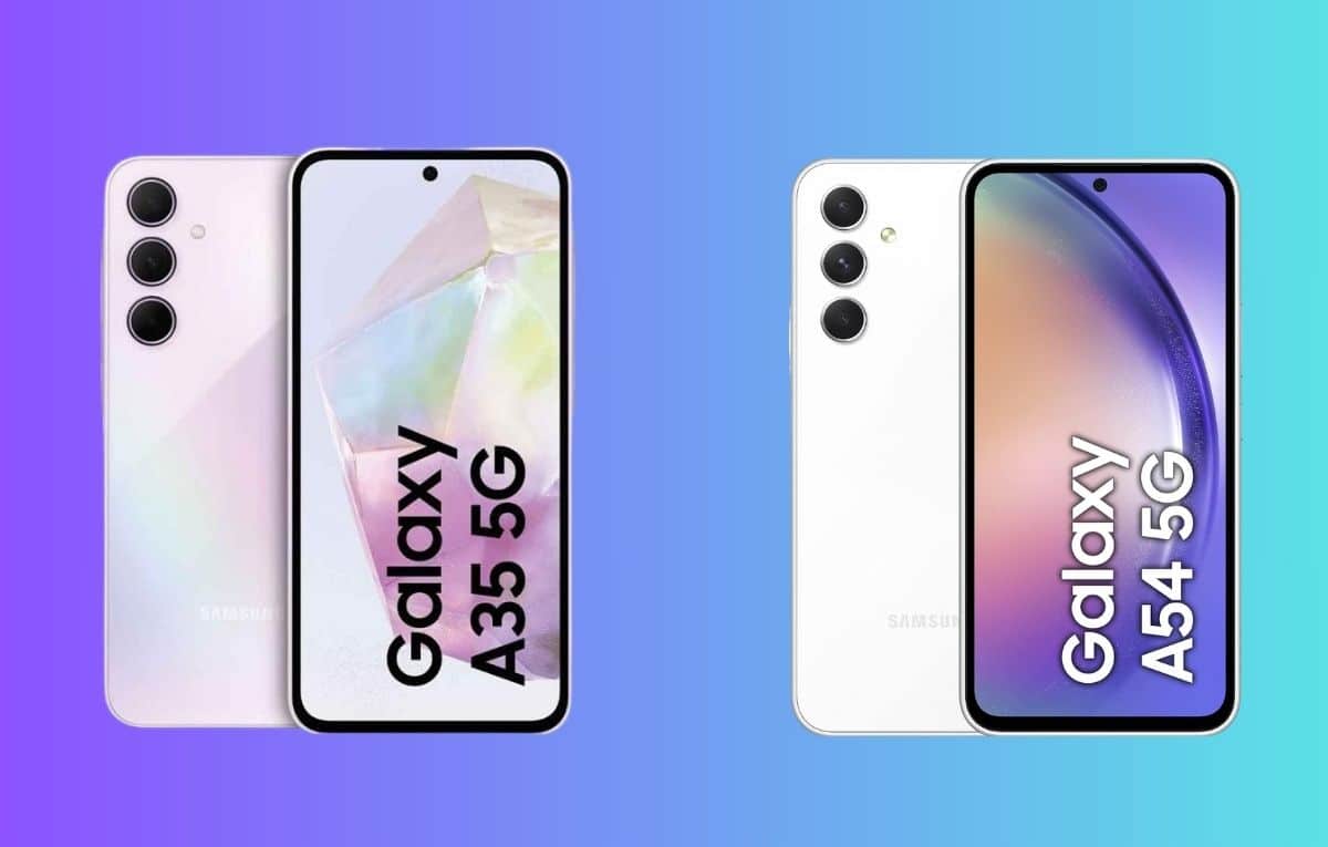 مقارنة بين هاتفي سامسونج Galaxy A35 و Galaxy A54
